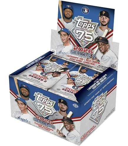 Amazon.co.jp: 2026 Topps Baseball Series 1 ジャンボホビーボックス